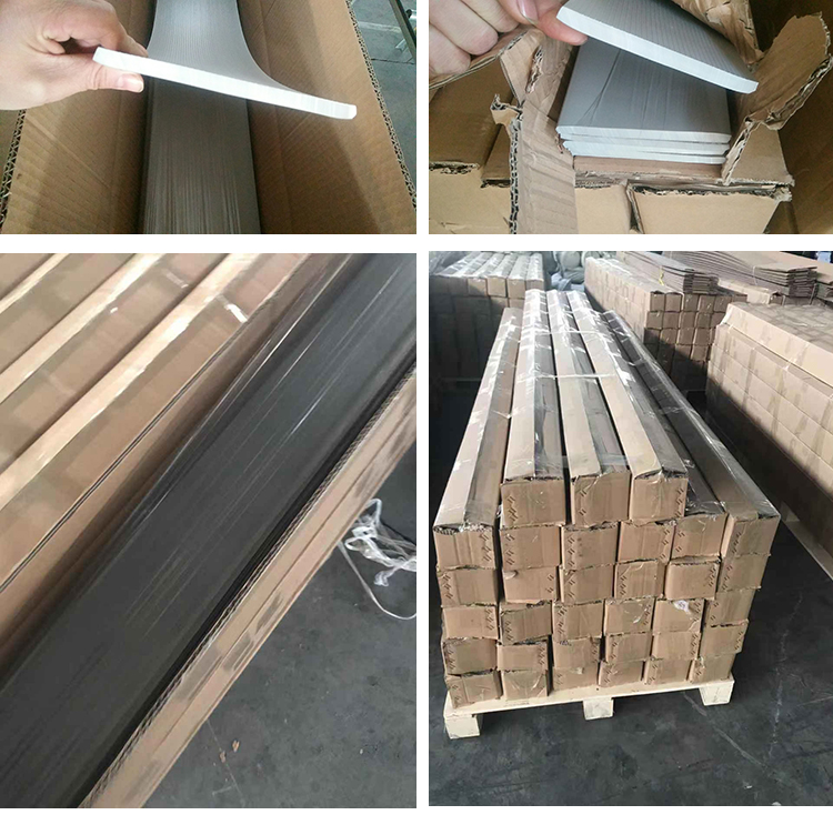 Wall Protection Vinyl Baseboard with Self Adhesive Cove Former and Flexible Design