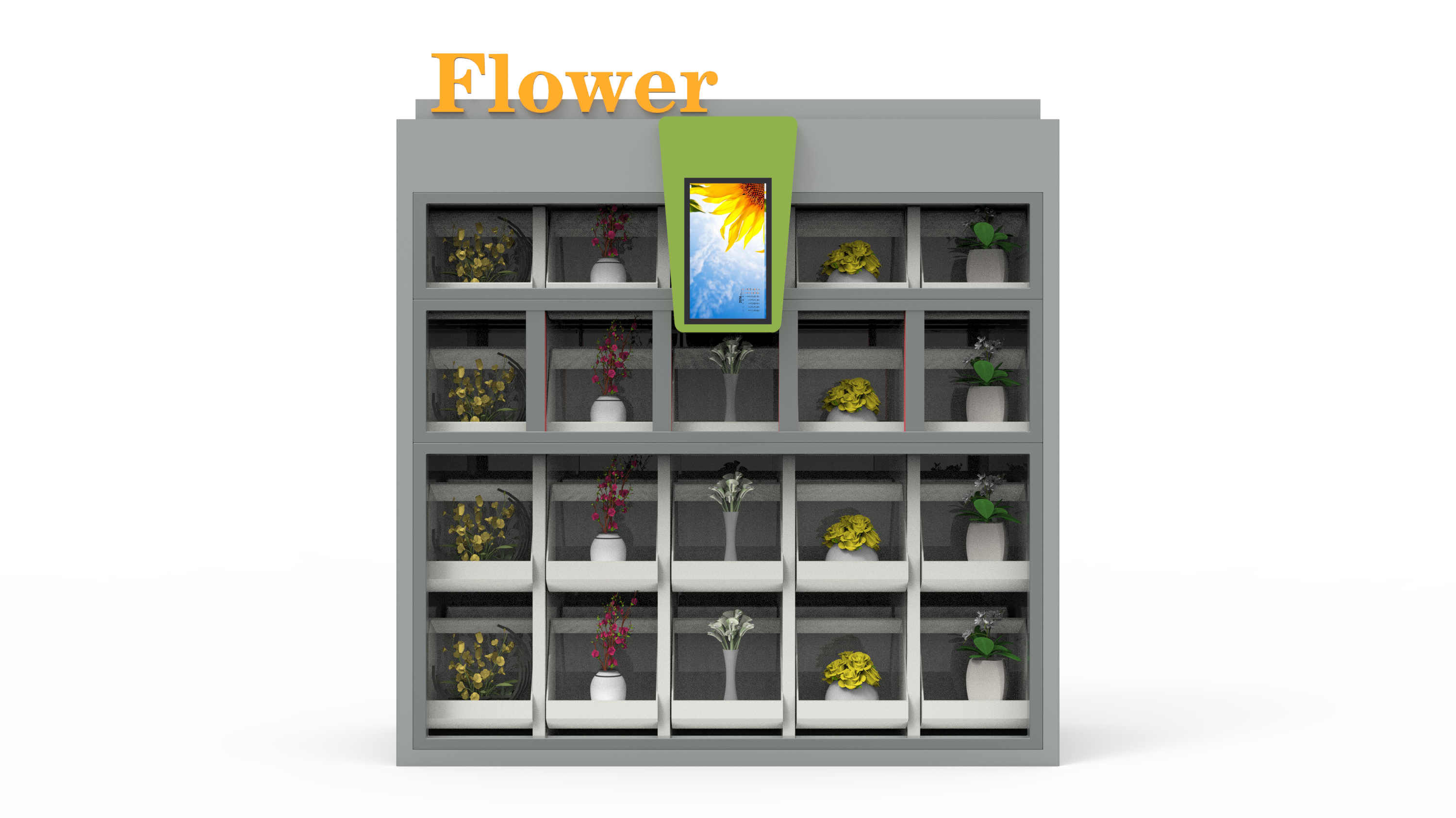 Flower Vending Machine Gift Vending Machine Flower VM