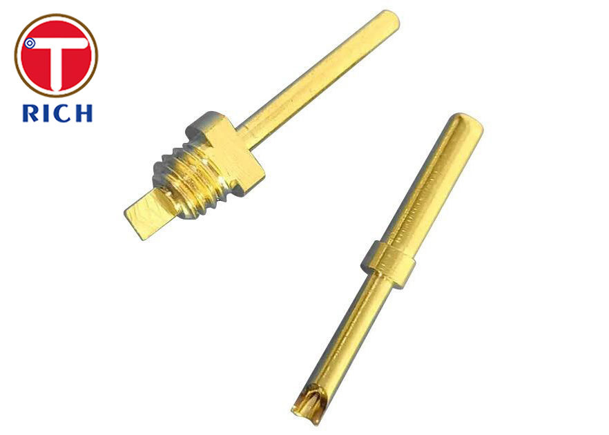600mm Auto Custom CNC Brass Parts Turning Precision Copper Parts
