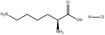 L-Lysine hydrochloride Structure