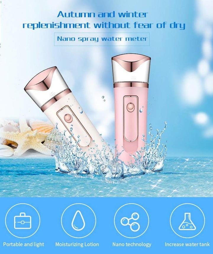 0.3 Um Atomization Nano Facial Mister 30 Ml Tank Capacity Nano Mister Sprayer