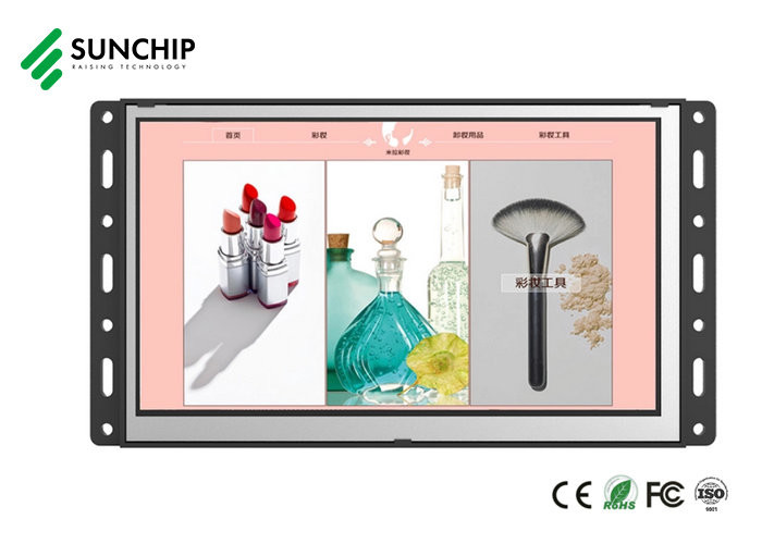 10.1 Inch Open Frame LCD touch screen Display with RK3288 RK3399 For elevator and Shopping mall advertisement