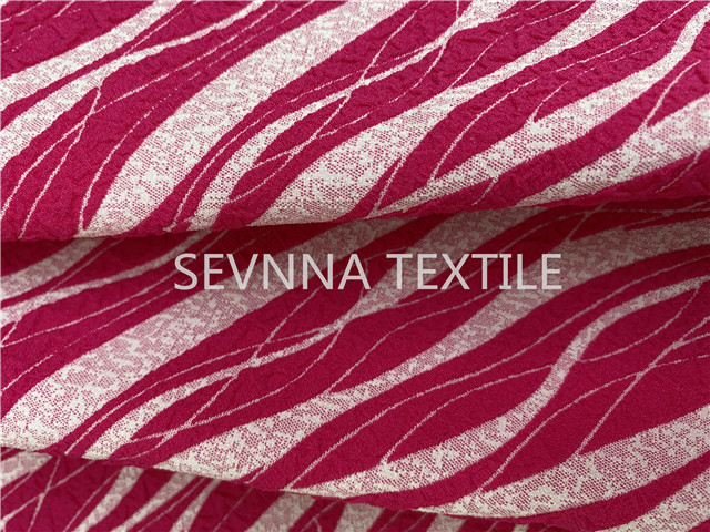 Pink Zebra Printing Superfine Fiber Yoga Wear Fabric Plain Dyed