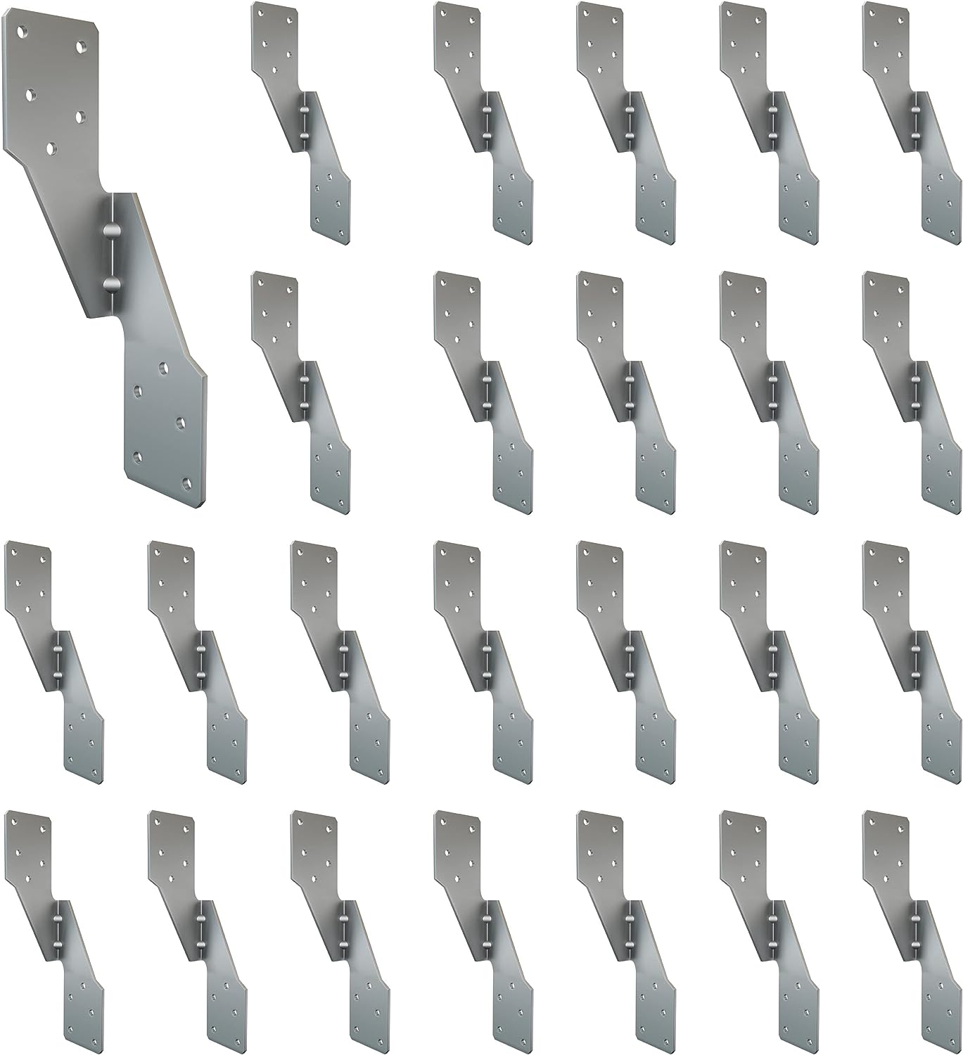 1-2mm Galvanized Steel Hurricane Straps Strong Ties for Heavy Duty Rafter Connections
