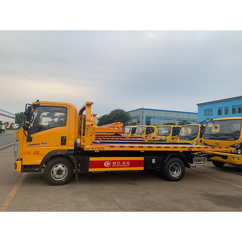 EURO 5 96kW Tow Truck Wrecker 4*2 Howo Heavy Truck Towing Near Me