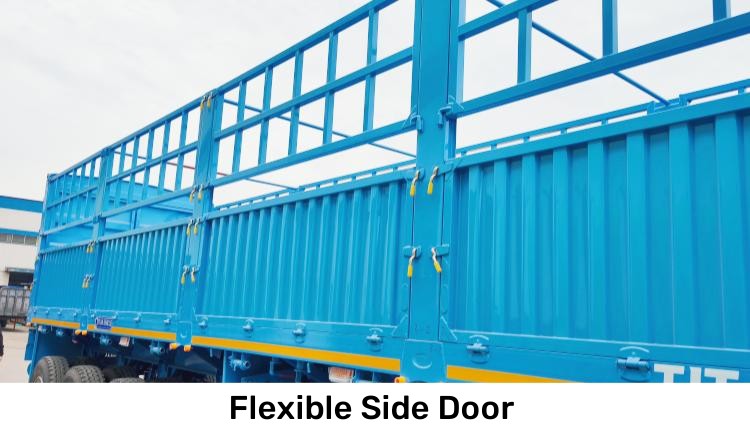 TITAN 4 Axle Fence Semi Trailer for Sale  Fece Trailer
