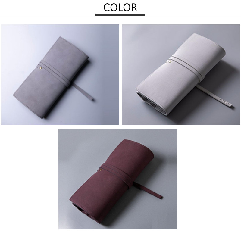 L30.5*H20.5CM PU Makeup Brush Organizer With Belt Strap