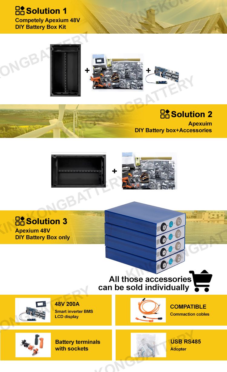 Power Tools Max Discharge Current 3C-5C 280Ah 300Ah 310Ah 320Ah Lifepo4 Battery Cell
