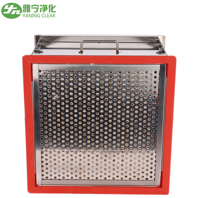 Cleanroom Hepa Air Filter En 1822 Iso 29463 Deep Pleat