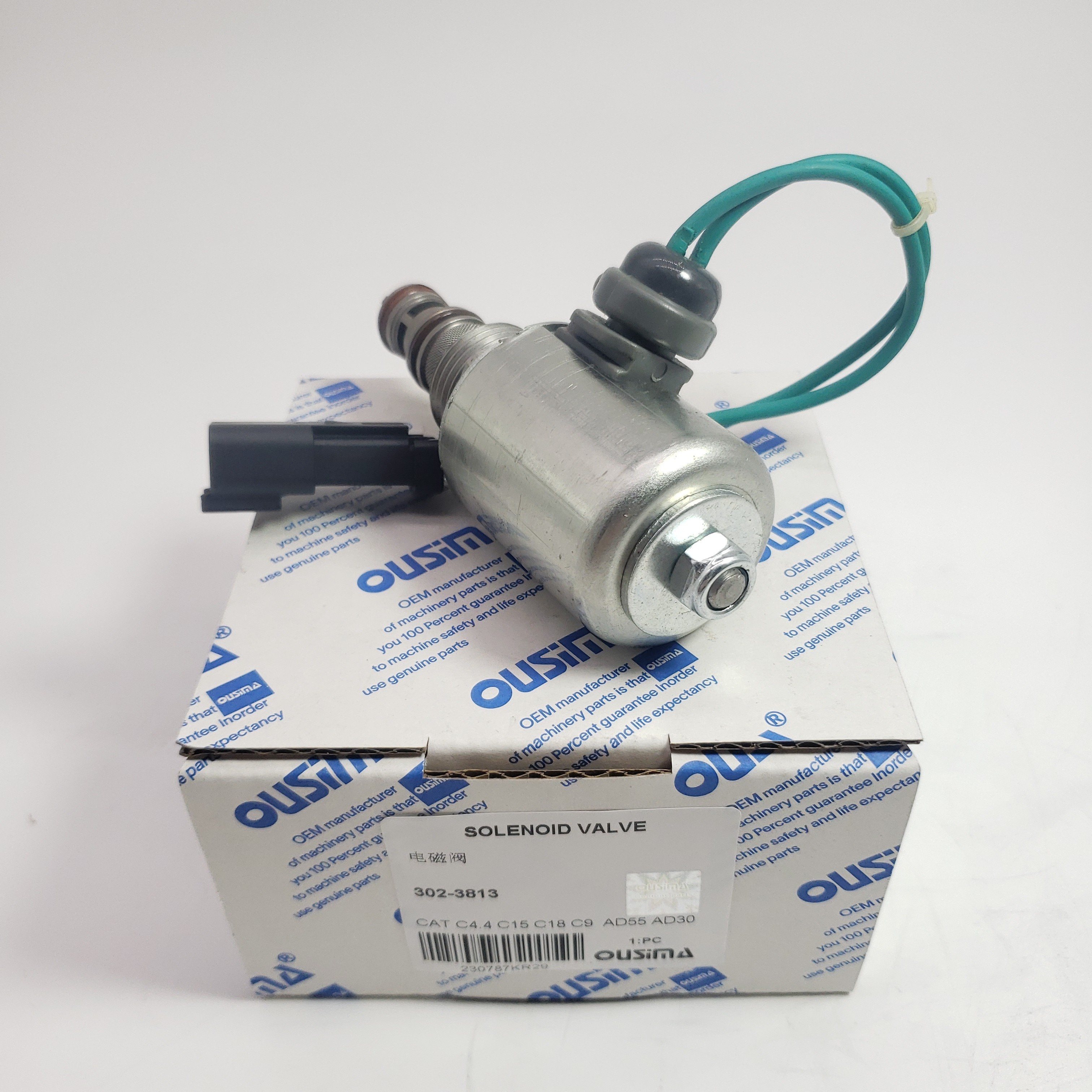 Solenoid Valve302-3813/3023813 For CAT C4.4 C15 C18 C9 AD55 AD30