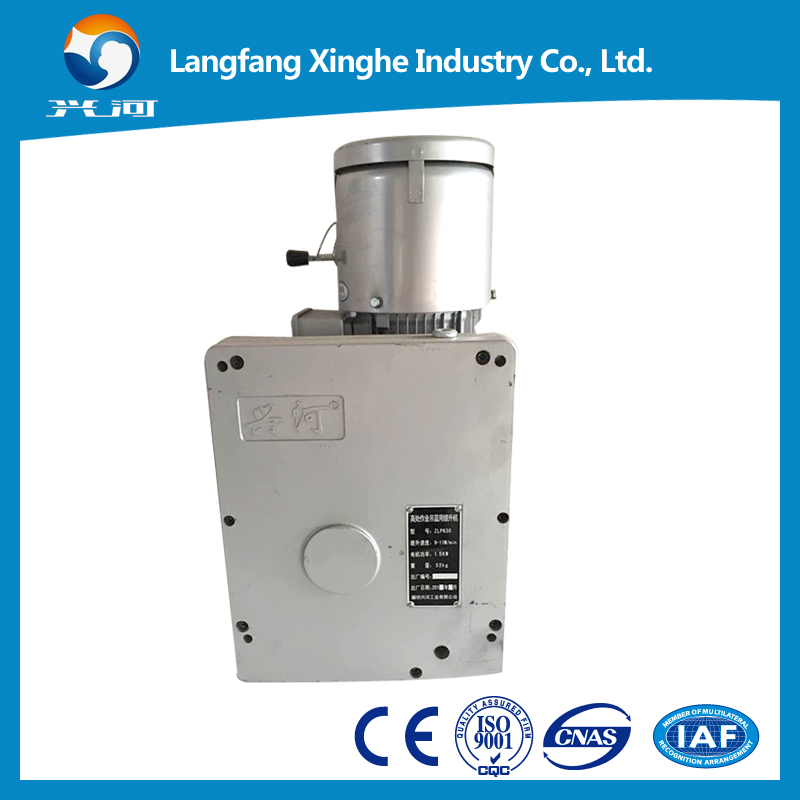 zlp800 hot galvanzied / aluminum high rise building lifting suspended gondola platform with end stirrup
