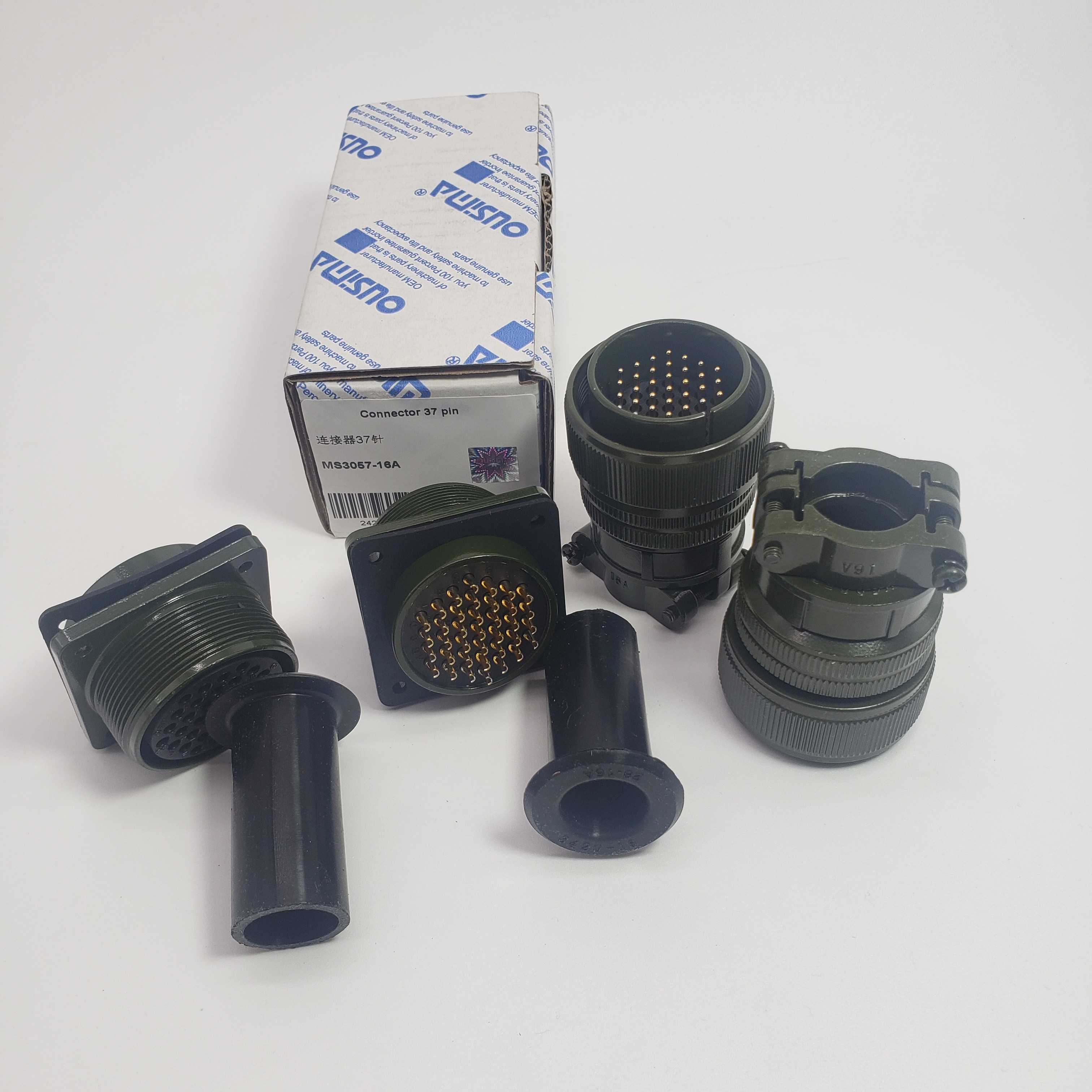 Excavator Connecter 37 pin MS3057-16A Circular Connector Clamp