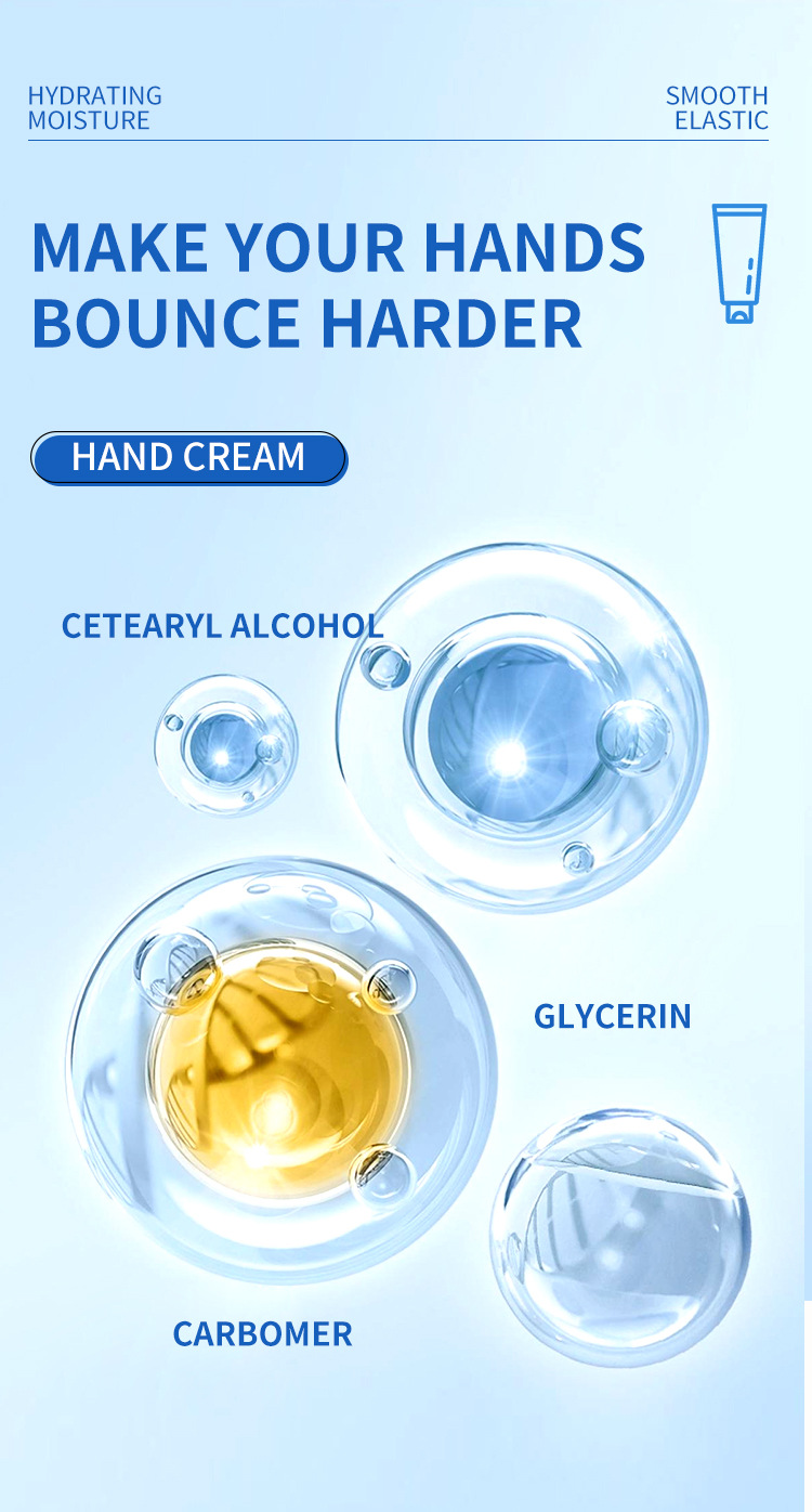 Custom Logo Women Winter Hand Lotion Moisturizing Cracked Skin Best Hand Cream for Aging Hands OEM Supply