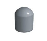 Customized Ground Tungsten Carbide Buttons High Wear Impact Resistance