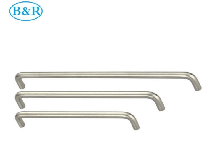 HZ2002 T - Bar Solid Aluminum Alloy Handles Durable Nickel Color