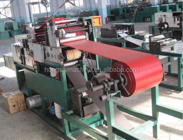 Mango Growing Paper Bag Manufacturing Machine , Fruit Protective Kraft Paper Bag Making Machine