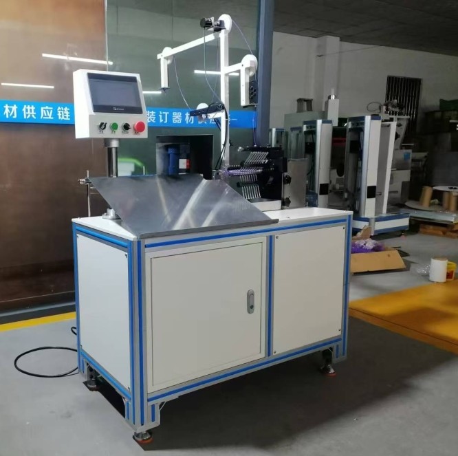 Automatic Single Loop Wire Forming Spiral Coil Machine, Single Spiral Coil Cutting Machine