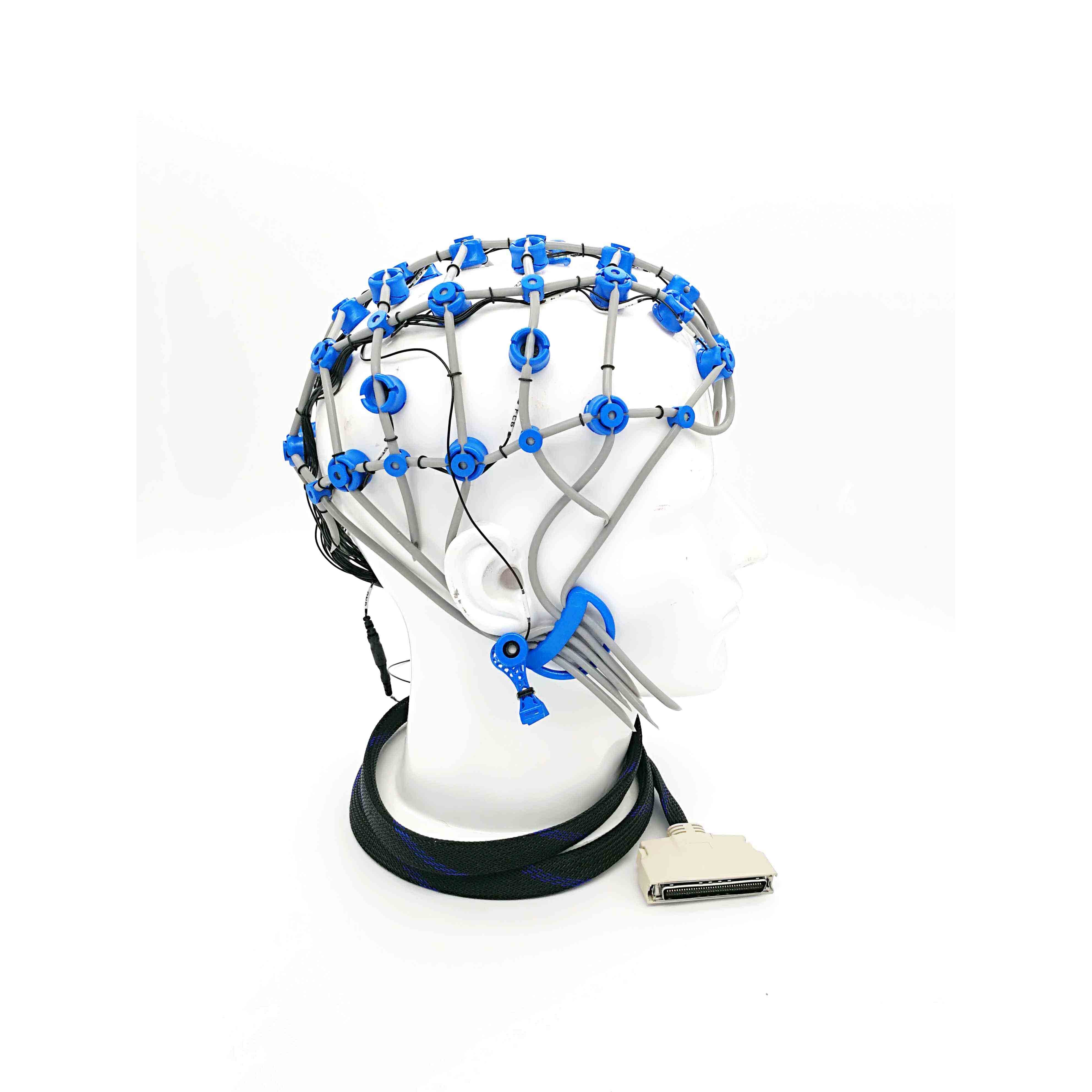 Monitoring ant neuro active High density Ag/Cl cup Electrode waveguard cap wireless EEG/ECG/EMG recording sensor signal