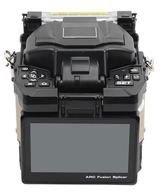 FTTH 4800mAh Fiber Optic Fusion Splicer FTTX Active Cladding Alignment