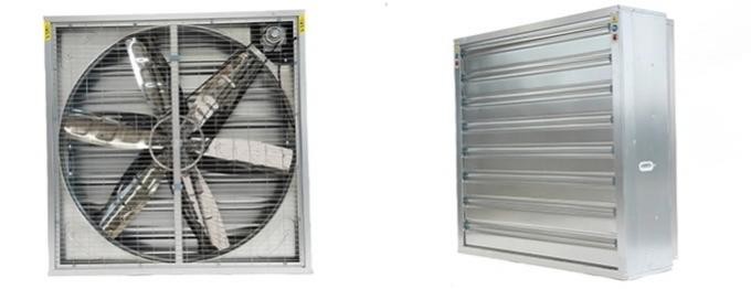 Heavy Duty Poultry Ventilation System Exhaust Fan For Cooler, Window Mounted Exhaust Fan