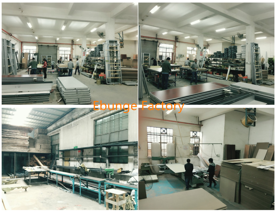 Ebunge Aluminium Movable Partition Sooden Sliding Folding Wall With Soft Sponge PU Leather Cover For Restaurant