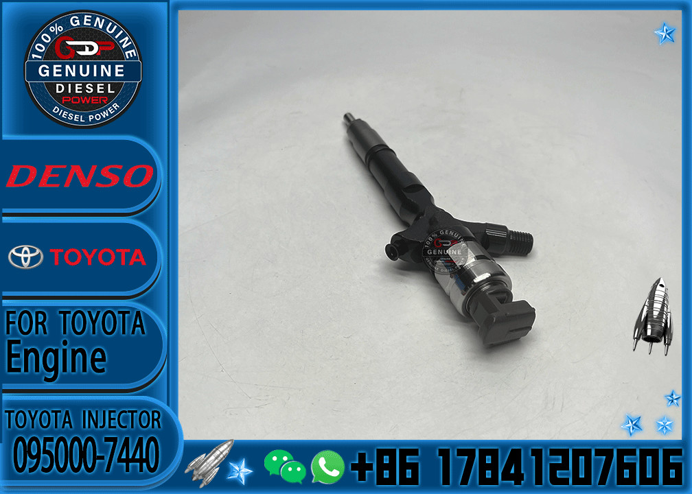 New Common Rail Injector 095000-7011 095000-7440 095000-7450 for 1KD 2KD Diesel Nozzle High Quality