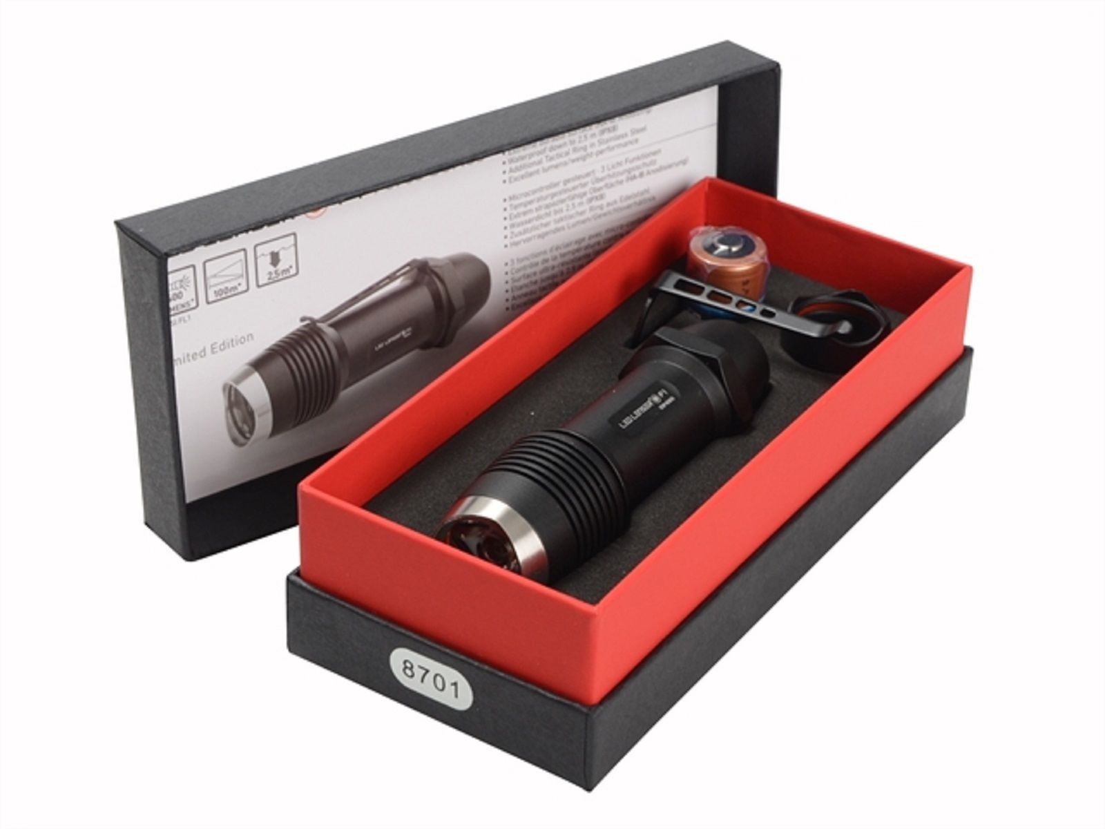 LED Lenser F1 400 Lumen Cree Xtreme High Performance Tactical Torch/Flashlight Made In China grgheadsets-com.ecer.com