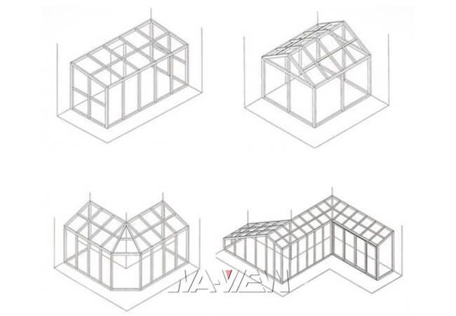 Heat Insulating Four Seasons Deck Enclosures Add Sunroom To Deck House