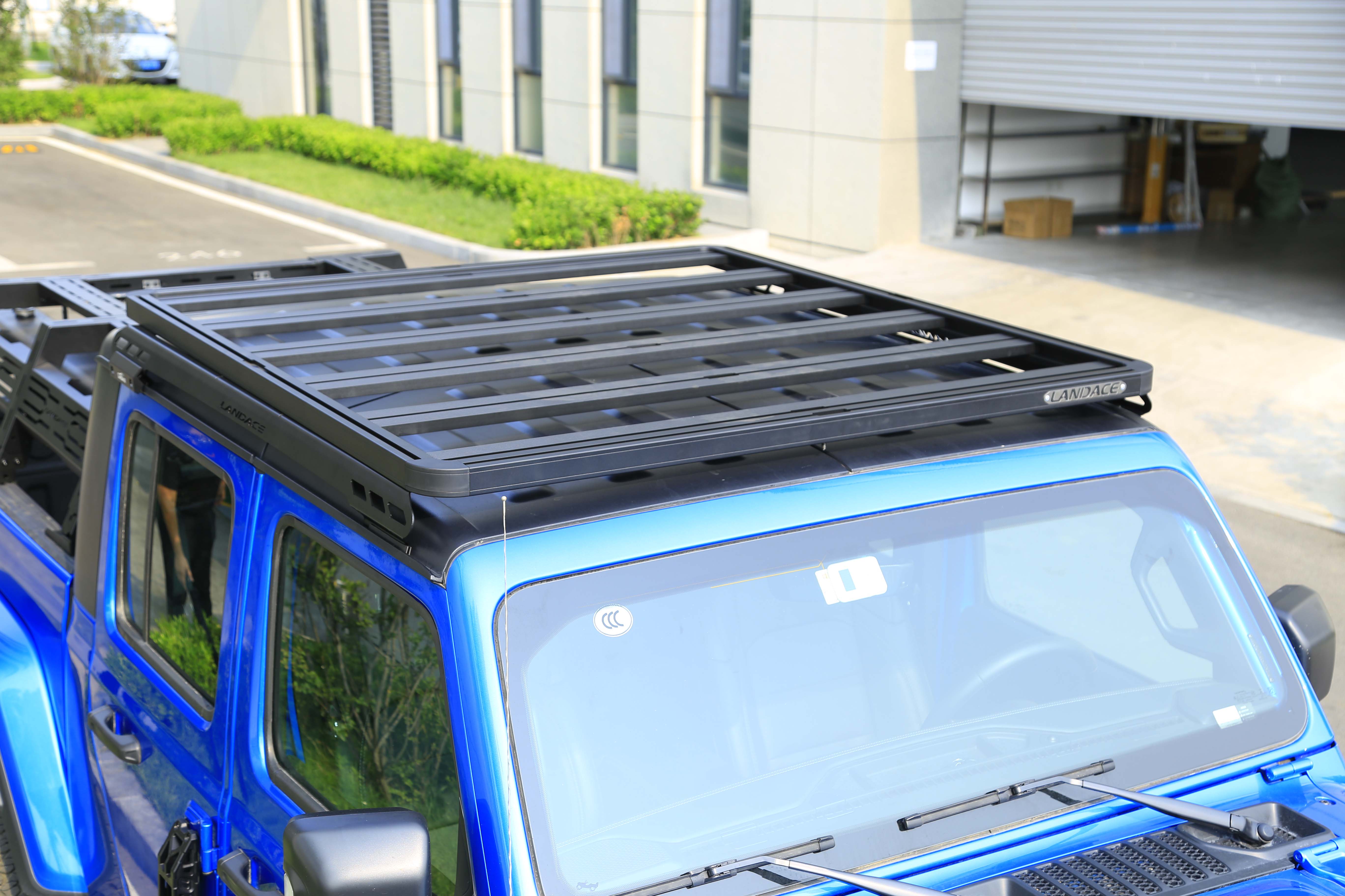High Aluminum Alloy Luggage Carrier Roof Rack Basket For Jeep Gladiator JT