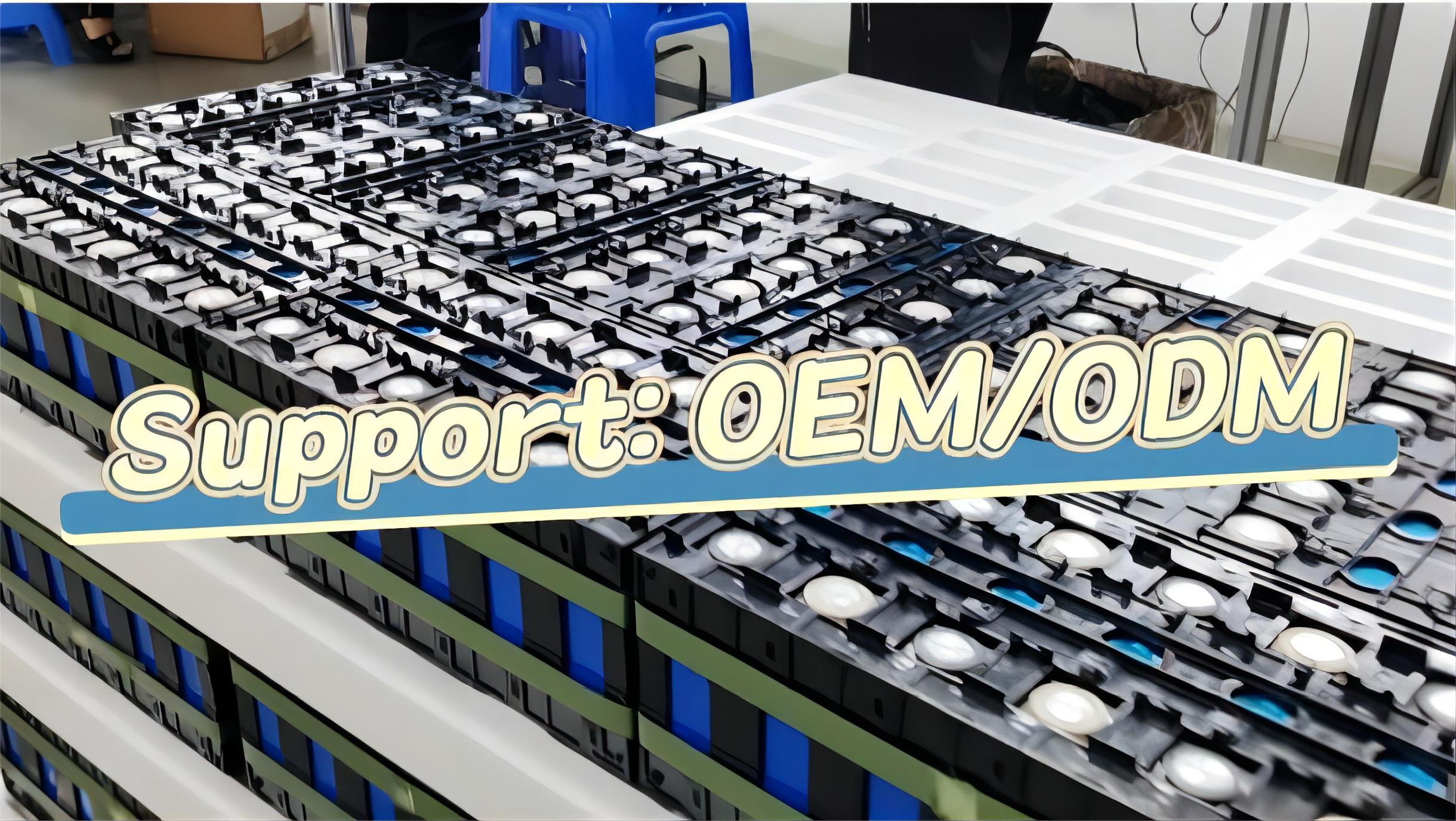 15Kwh 30Kwh 45Kwh 280Ah 560Ah 840Ah LiFePO4 Battery Backup for Hybrid Solar System