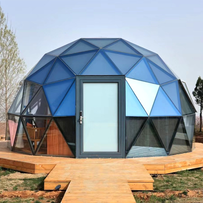 PC Outdoor Star Dining Bubble Tent Hotel Terrace Courtyard Transparent Bubble House Glass Sun Room