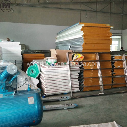 European Diesel Car Paint Booth with Turbo Fan NM Disc Dia. and F5 Ceiling Filter