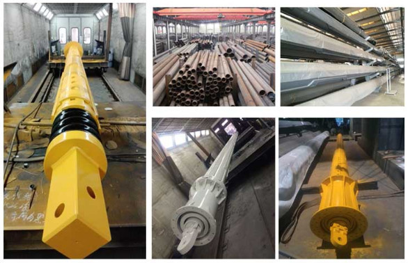 Precise Teleskopic Kelly Bar Rotary Drilling Machine High Torsional Coefficient