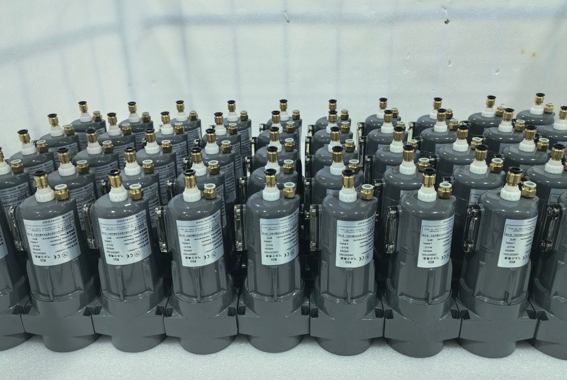 Industrial Compressed Air Filter with Auto Drain and PF-AAR Grade