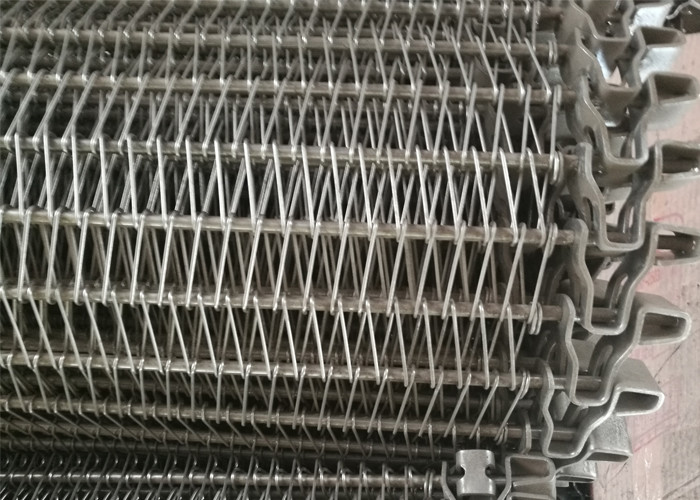 Baking Cooling Stainless Steel 0.2mm Width Spiral Mesh Belt