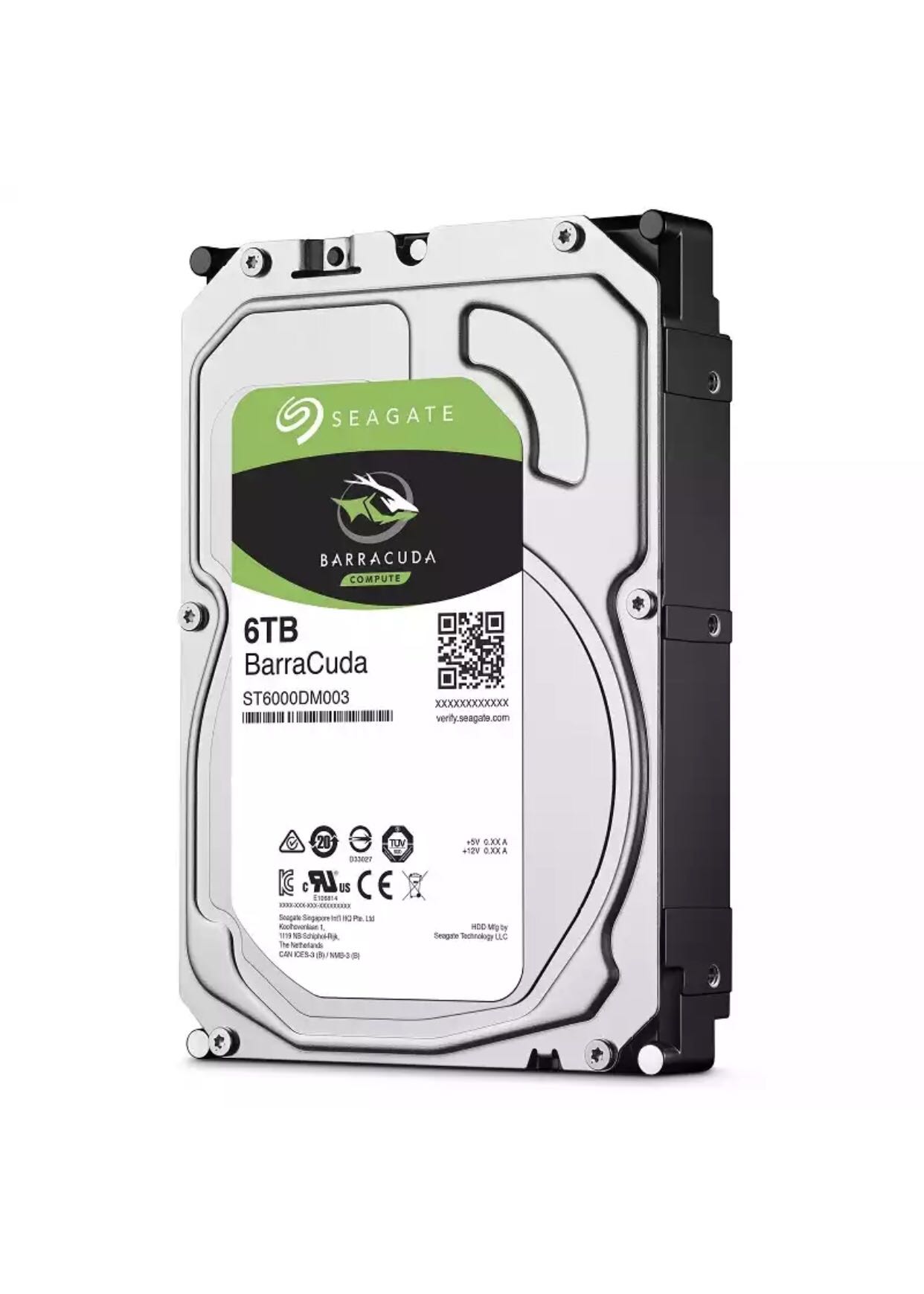 3.5" 6TB HDD Hard Disk Drive SATA Expansion Port 5400rpm Speed