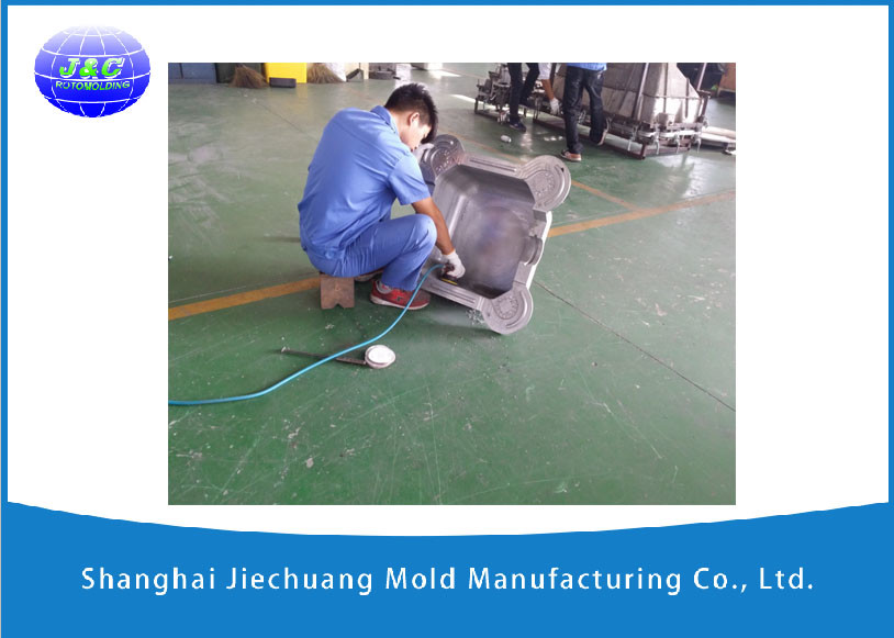 Custom Made Rotomolded Pontoons , Rotational Moulding HDPE Water Float Mold