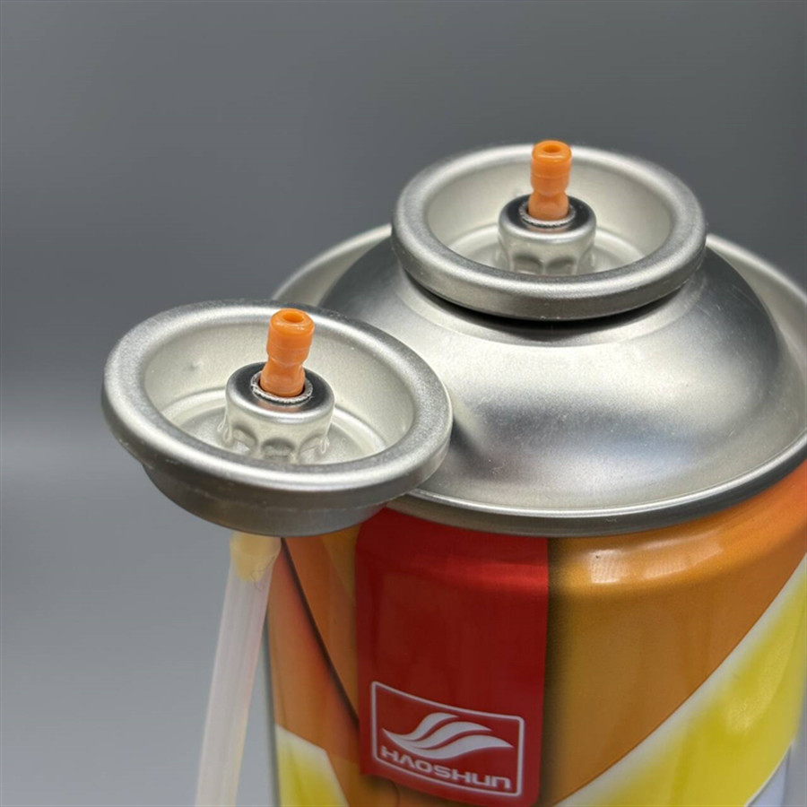 Compact Foam Cleaner Valve for Travelers with Leak-Proof Design