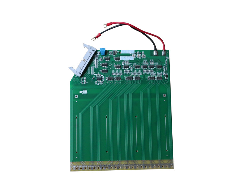 Green Jacquard Label Loom Breadboard Circuit Panel