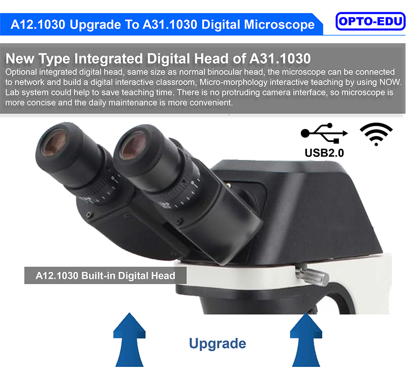 A12.1030-B Laboratory Binocular Compound Light Microscope 100x