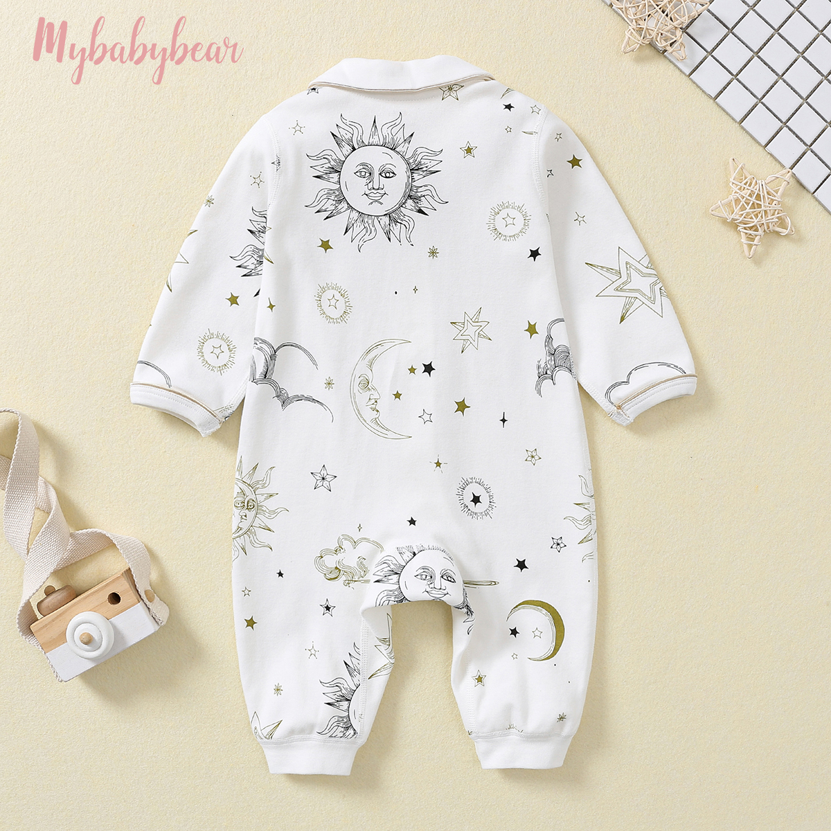 2023 Newborn In Stocks Or Customized 100% Organic Cotton with Printing Baby Clothing