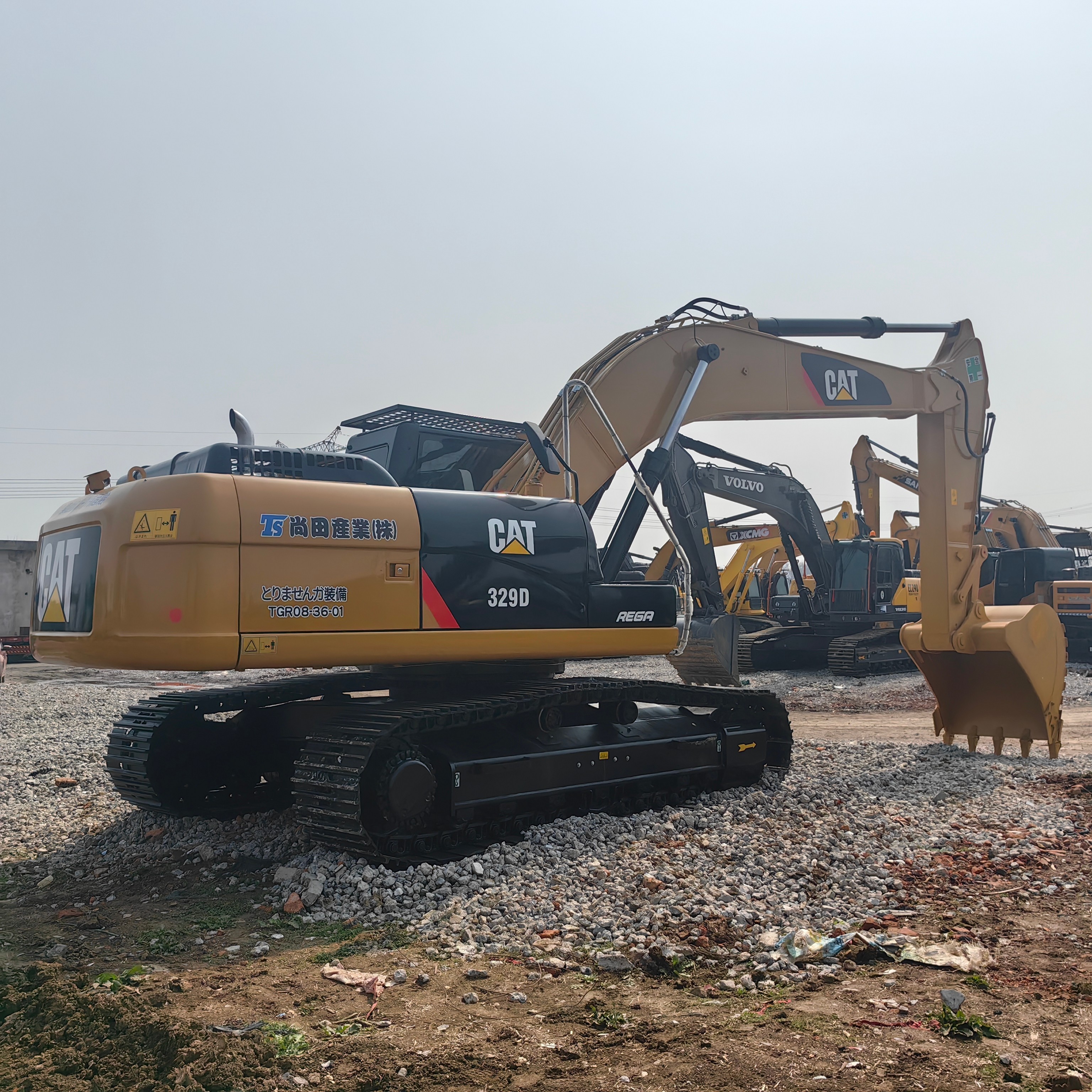 Used Cat 329 Heavy Machinery 29 Ton Excavator Secure Durable Construction Diggers