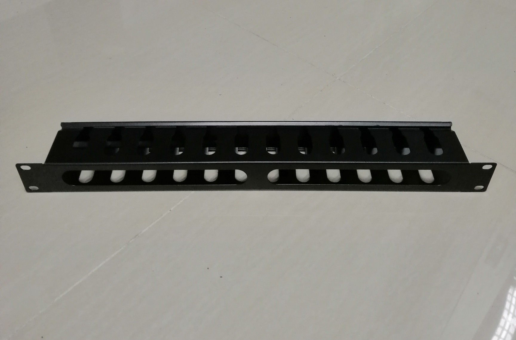 24Fo 19" 1U Height Fiber Cable Management Unit FTTH