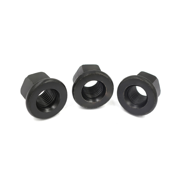 M10-M30 Hexadecimal Flange Thickening Nut with Pad Plate ISO9001 Certified Zinc Nut
