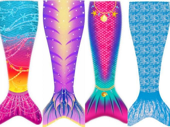 Holiday Mermaid Tails For Adults Swimming Special Design Shinny Finish