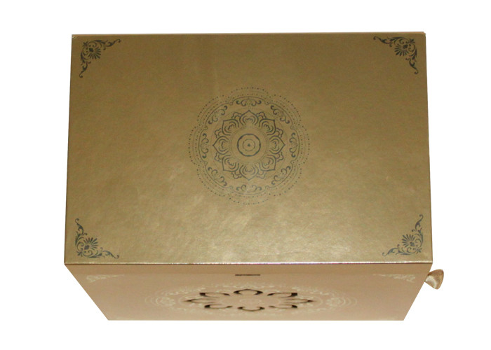 CMYK Kraft Paper Drawer Box , FSC Custom Slide Box Packaging