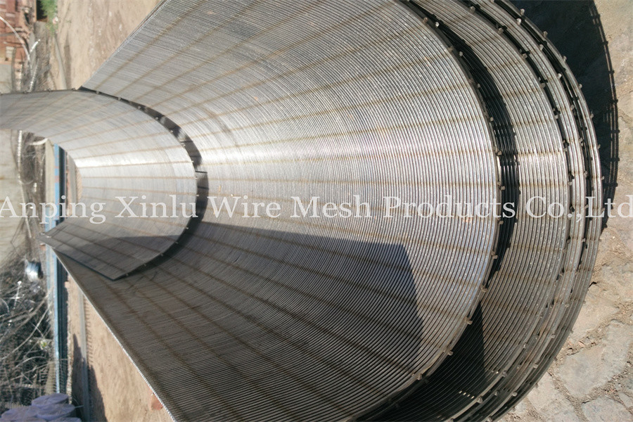 Wedge Wire Sieve Bend Static Filter Screen Panels with Corrosion Resistance for Industrial Filtration