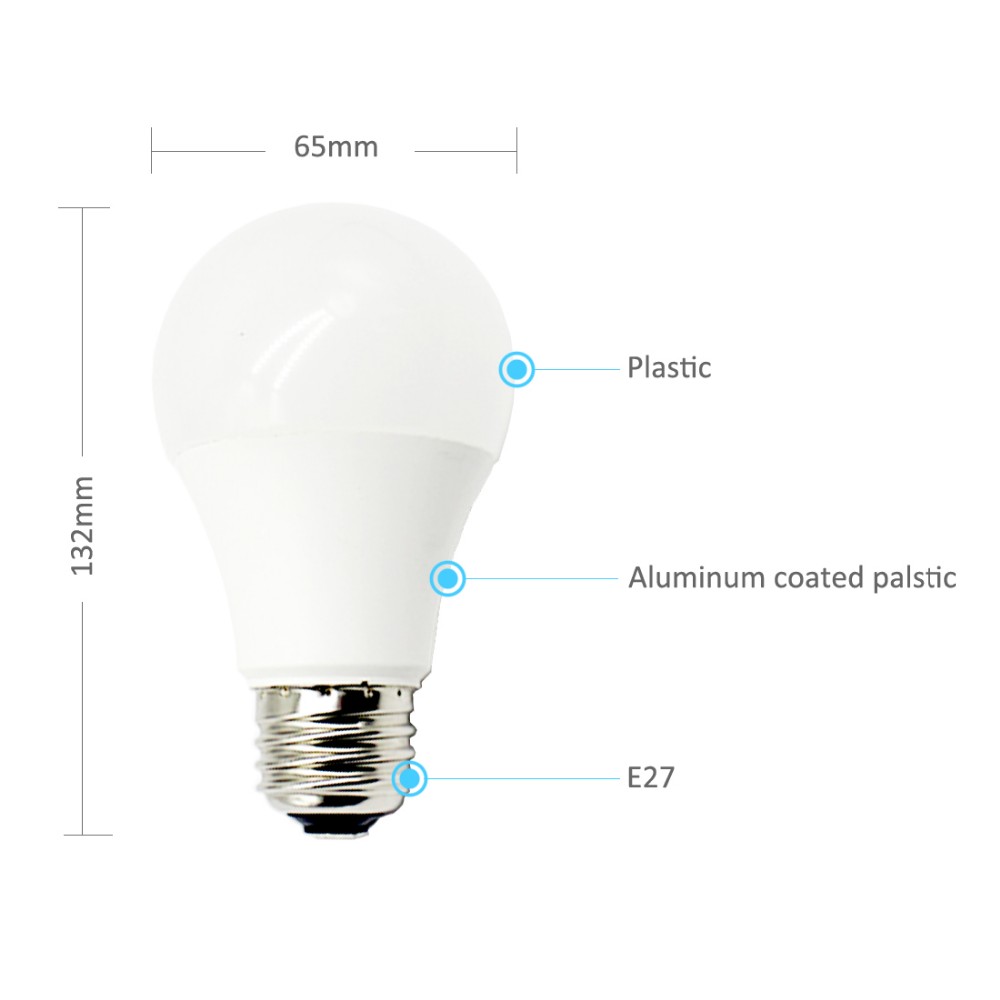 Led Dimmable Voice Activated Lights , 95 Luminous Efficiency Voice Control Lamp