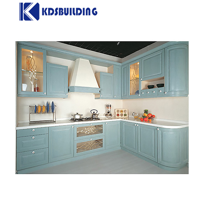 Vinyl Cooking Bench Plastic PVC Kitchen Cabinets