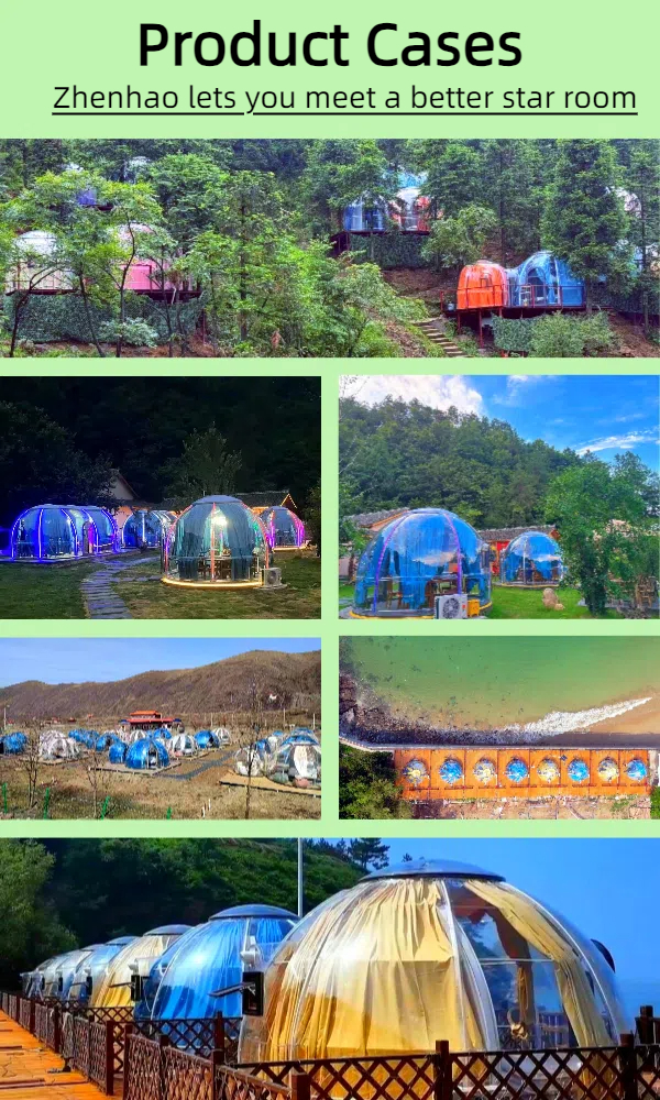 Dome House Bubble House Prefab Dome Style House Star Room for Hotel/Garden/Restaurant